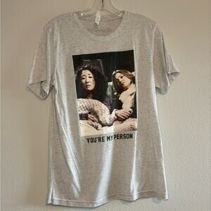 greys anatomy tshirt "friday saturday" "you're my person" size medium